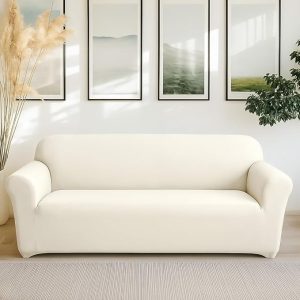 Amazon Brand – Solimo Polyester Spandex Stretchable Sofa SLIPCOVER