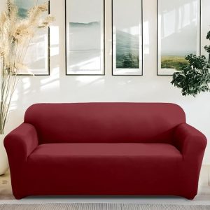 Amazon Brand – Solimo Polyester Spandex Stretchable Sofa SLIPCOVER